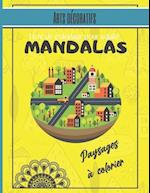Arts décoratifs - Livre de coloriage pour adultes Mandalas