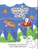 Christmas Activity Book For Kids