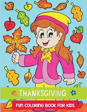 thanksgiving fun coloring book for kids