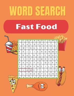 Word Search Fast Food