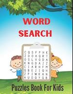 Word Search Puzzles Book For Kids