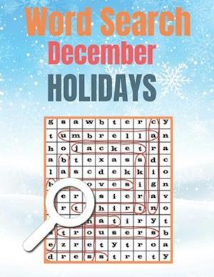 December Holidays Word Search