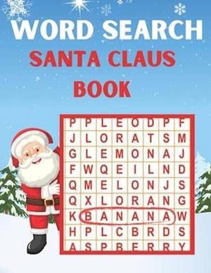 Santa Claus Word Search Book