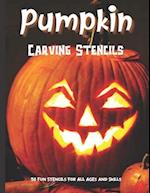 Pumpkin Carving Stencils: 50 Fun Stencils For All Ages and Skills (Halloween Crafts) 