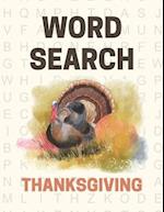 Word Search Thanksgiving
