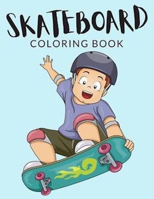 Skateboard Coloring Book