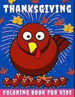 Thanksgiving Coloring Book for kids