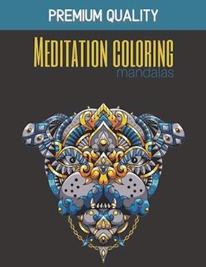 Meditation coloring mandalas - Premium quality