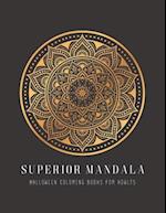 Superior Halloween Mandala Coloring Books for Adults