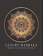 Luxury Halloween Mandala Coloring Books For Adults