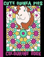 Cute Guinea Pigs Colouring Book