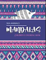 Sea Animals - Children's coloring book