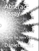 Abstract Essay