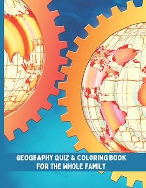 World Geography Quiz & Coloring Book