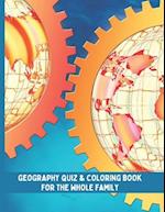 World Geography Quiz & Coloring Book