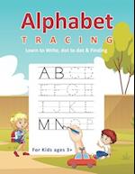 Alphabet Tracing Learn to Write, Dot to dot & Finding For Kids ages 3+