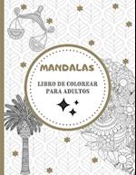 Libro para colorear mandalas para adultos