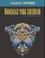 Mandalas para colorear la meditación - Calidad superior