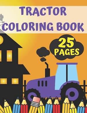 Tractor Coloring Book