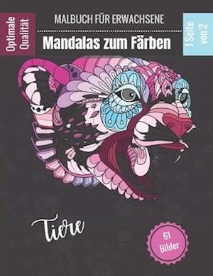 Tierfarben-Mandalas - Malbuch