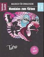 Tierfarben-Mandalas - Malbuch