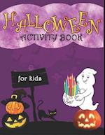 Halloween Activity Book For Kids