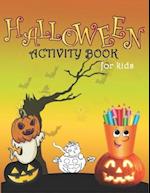 Halloween Activiy Book For Kids