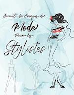 Carnet De Croquis De Mode Pour Les Stylistes