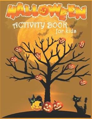 Halloween Activity Book For Kids