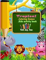 Tropical Coloring Games