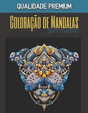 Mandalas de coloração de meditação - Qualidade Premium