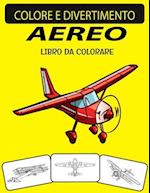 Aereo Libro Da Colorare