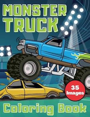 Monster Truck Coloring Book