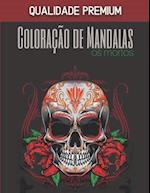 Coloração de Mandalas - Os mortos - Qualidade Premium