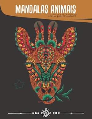 MANDALAS ANIMAIS - Livro para colorir