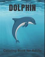 Dolphin Coloring Book for Adults