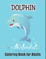 Dolphin Coloring Book for Adults