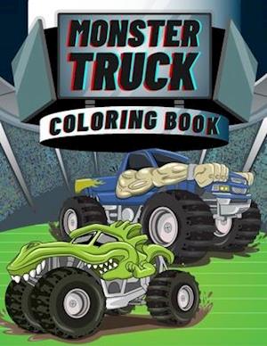 Monster Truck Coloring Book