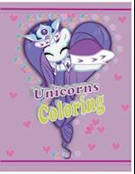 Coloring Book Unicorns