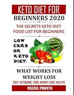 Keto Diet For Beginners 2020