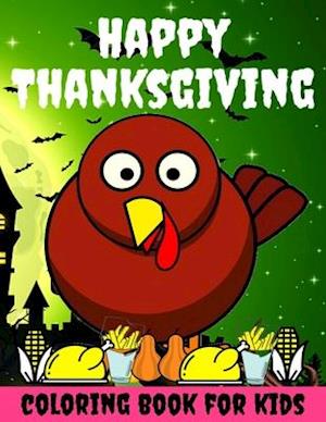 Happy Thanksgiving Coloring Book for kids