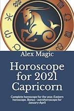 Horoscope for 2021 Capricorn