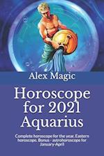 Horoscope for 2021 Aquarius