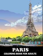 Paris Coloring Book for Adults