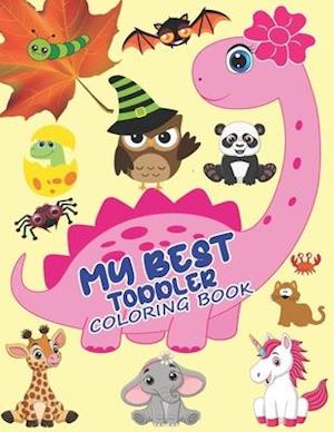 My Best Toddler Coloring Book