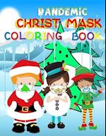 Pandemic Christ Mask Coloring book