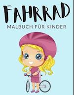 Fahrrad malbuch für kinder