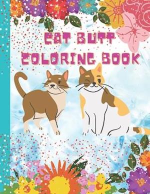 cat butt coloring boook