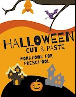 Halloween Cut and Paste Workbook for Preschool