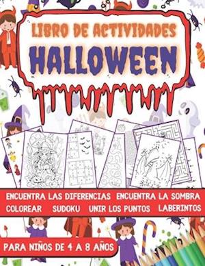 Libro de Actividades para Niños de 4 a 8 años